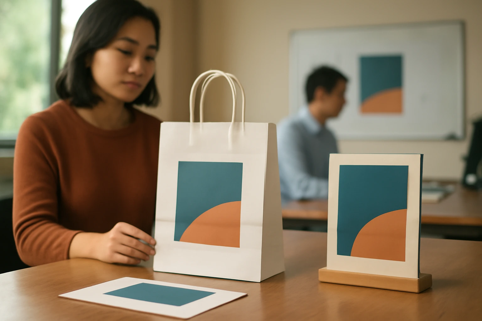 Tên miền trong bộ nhận diện: đặt ở đâu trên bao bì, biển hiệu, danh thiếp